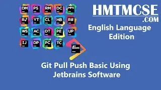 Git Pull Push Basic Using Jetbrains Software, English Version
