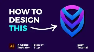 HOW TO CREATE GRADIENT LOGO IN ADOBE ILLUSTRATOR 2023 | LOGO DUNIYA | #creative #illustrator