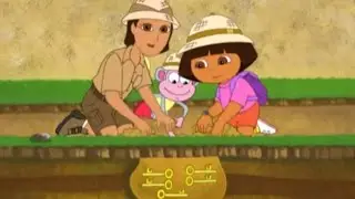 Dora and boots coloring book