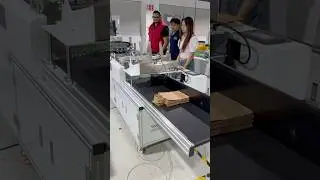 Kraft paper bag printing machine