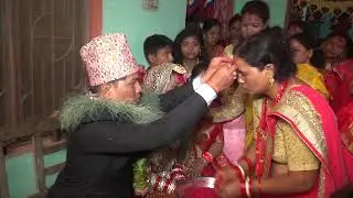 Ashok Weds Sheetal Part 3, Nepali style riti-riwaz ki shadi in Tikapur Nepal. Nepali Wedding