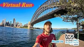 Virtual Run - Video for Treadmill - Sydney Harbour Bridge | Before Sydney Marathon 2025