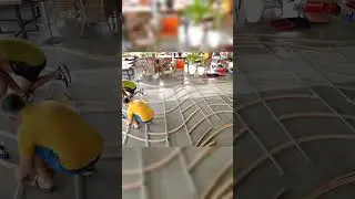 Сделали потрясающий подвесной потолок в ресторане 🔥  #интерьер #декор