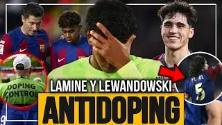 UEFA SANCIONA A LAMINE YAMAL Y LEWANDOWSKI POR CONTROL ANTIDOPAJE, CUBARS&Iacute; DORSAL 5, MARC BERNAL