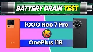 iQOO Neo 7 Pro 5G vs OnePlus 11R 5G: Battery Test, Display Test, Benchmarks, Performance, Gaming 🔋🪫