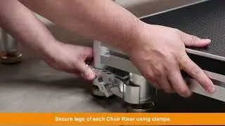 Transtage Choir Riser Assembly
