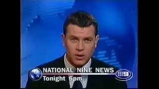 National Nine Newsbreak with Mark Ferguson (July 2001)