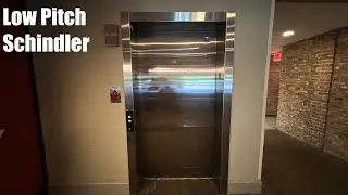 Low Pitch! Schindler Hydraulic Elevator at 6 S Vail in Arlington Heights, IL
