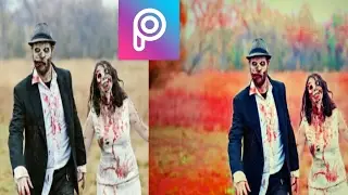 Picsart Editing Tutorial | Zombie Photo Editing in Picsart