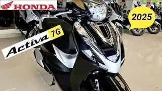 Honda Activa 7G 2025 года | Обзор новых функций, дизайна и производительности