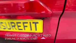 Transit Custom Remote Start Alarm System StarLine S9