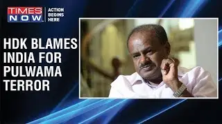 SHOCKING! H.D.Kumaraswamy blames India for 'Terrorism crisis'