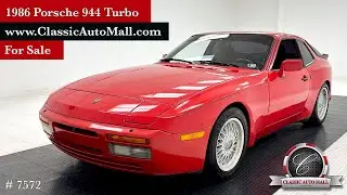 1986 Porsche 944 Turbo - Consignments at Classic Auto Mall, Morgantown PA #classicautomall