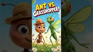🌞🎶 The Ant and the Grasshopper | Fun Kids Song About Teamwork & Seasons 🐜🎻
