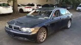 BMW 745 2003 drive test