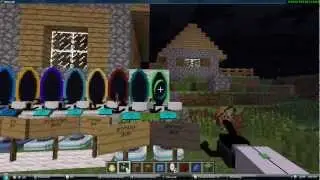 minecraft portal gun mod showcase