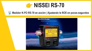 🔥K-PO RS-70 | Medidor digital de ROE y Potencia 1.6-60 MHz &ndash; An&aacute;lisis completo