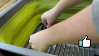 Quick review - Adventureridge Aldi collapsible tub & dish rack plus usb faucet