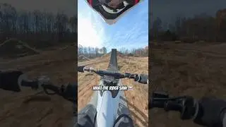 What the filmer saw VS what the rider saw! ☠️
