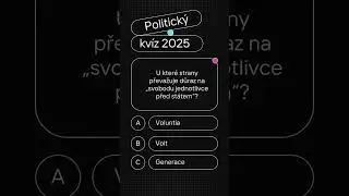 U kter&eacute; strany převažuje důraz na &bdquo;svobodu jednotlivce před st&aacute;tem&ldquo;
