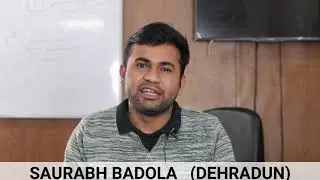 Student testimonials by Saurabh Badola | Dehradun | DSOM for digital marketing training in Dehradun