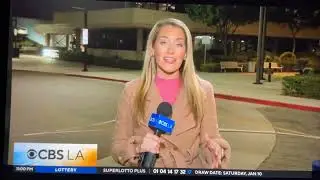 KCBS CBS L.A. at 11pm Saturday open January 10, 2026