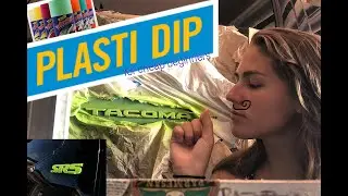 PLASTI DIP EMBLEMS FOR ABSOLUTE (cheap) BEGINNERS UNDER $5 2020 TACOMA BEST WAY TO COLOR TOYOTA GRIL