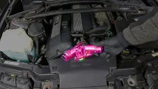BMW E46 M54 M52TU Wymiana termostatu