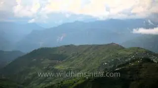 View of Regdu from Abbott Mount, Kumaon