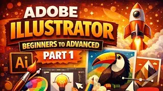 Adobe Illustrator Full Course Part-1 | Beginners to Advanced | Free Course