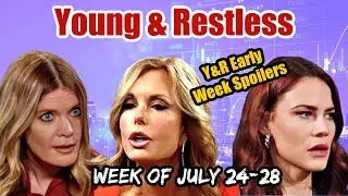 Young and The Restless Early Week Spoilers July 24th to July 28th, 2023 #yr