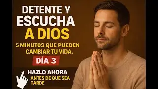 5 Minutos de silencio para escuchar la voz de Dios