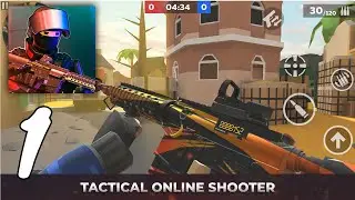 POLYWAR: FPS online shooter Gameplay Walkthrough #1 (Android, IOS)
