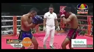 ផលសុភ័ណ្ឌុ Khmer Boxing Phal Sophorn Vs Thai 02 July 2017