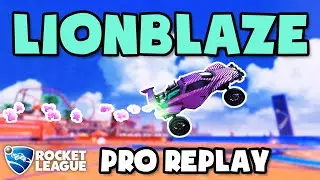 LionBlaze Pro Ranked 2v2 POV #22 - Rocket League Replays