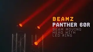 BeamZ Panther 60R Moving Head LED Beam with LED Ring