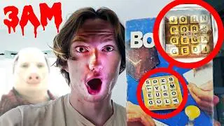 DO NOT Play This SCARY BOARD GAME at 3AM (JOHN PORK CALLED ME!)