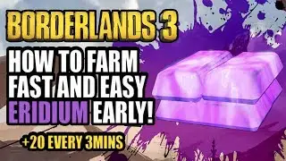Borderlands 3 FAST and EASY Eridium Farm // Lavender Crawly Legendary Predatory Lending SMG farming!