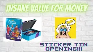 INSANE VALUE FOR MONEY TIN! - Panini Premier League Stickers 2020/21