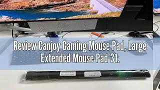 Review Canjoy Gaming Mouse Pad, Large Extended Mouse Pad 31.5x15.7inch Big Computer Mousepad for Hom