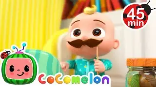 🥸 Play Pretend With JJ! 🏡 | CoComelon | Kids Karaoke Songs