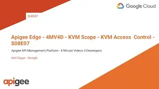 Apigee Edge - 4MV4D - KVM Scope - Управление доступом KVM - S08E07