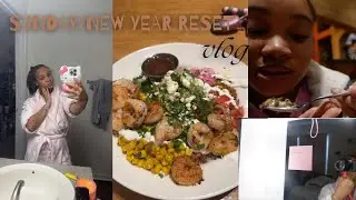 SUNDAY RESET VLOG💕 | getting back on track for the new year