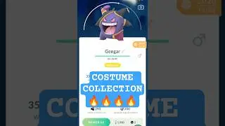 🔥RARE COSTUME GENGAR AND RARE COSTUME COLLECTION 🔥 #pokemon #costume