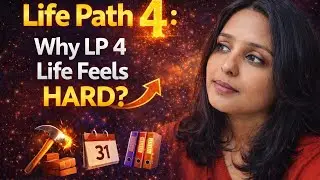 Destiny Number 4 Secrets | Discipline, Career & Hidden Struggles numerology in Hindi 