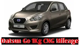 Nissan Datsun Go 1kg CNG Mileage test by Green fuels CNG Haldwani Uttrakhand | Datsun Go CNG Fitment