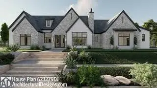 3D Modern Cottage Walkthrough! Modern Cottage Plan 623279DJ from Architectural Designs