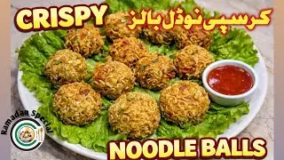 How To Make Crispy Noodle Balls | Maggi Crispy Pakoda Noodle Balls | Iftar Snack Balls