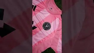 Inter Miami 2025-2026 Home Kit #footballshirt #tshirtdesign #jersey #soccerteam #shorts