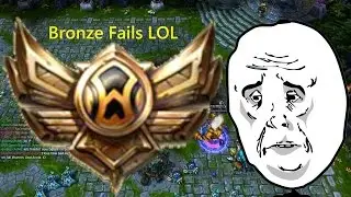 When bronze plays league, funny fails - league of legends